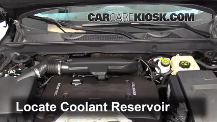 2013 Chevrolet Malibu LTZ 2.5L 4 Cyl. Coolant (Antifreeze) Add Coolant